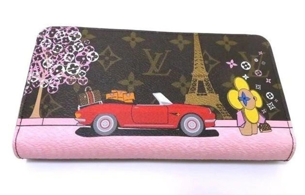 LOUIS VUITTON Zippy Wallet Monogram Vivienne